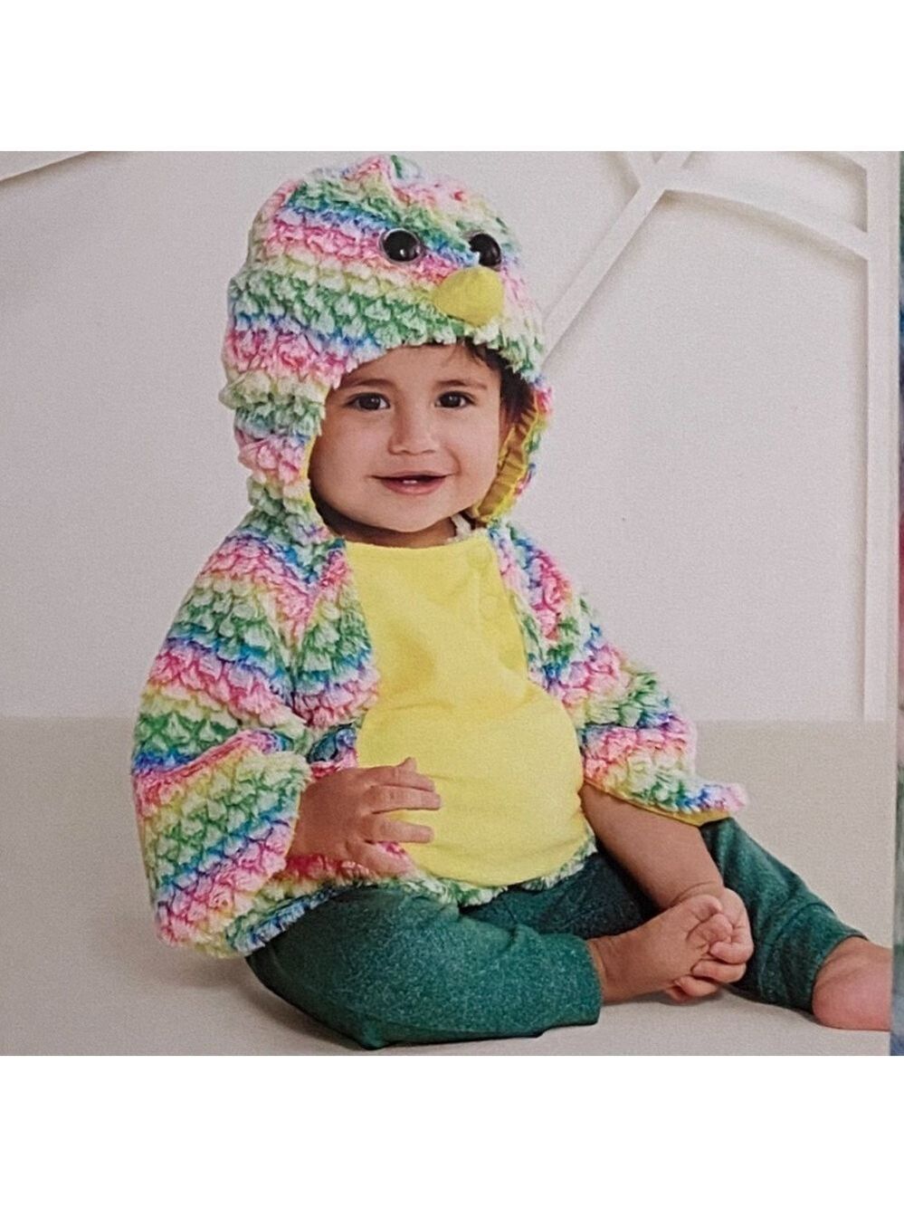 Hyde & Eek Baby Rainbow Ostrich Halloween Costume NWT Size 6-12 Months